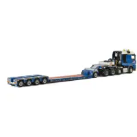 Baetsen; MERCEDES BENZ ACTROS MP4 BIG SPACE 8x4 LOW LOADER PENDEL X - DOLLY 1 AXLE