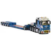 Baetsen; MERCEDES BENZ ACTROS MP4 BIG SPACE 8x4 LOW LOADER PENDEL X - DOLLY 1 AXLE