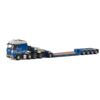 Baetsen; MERCEDES BENZ ACTROS MP4 BIG SPACE 8x4 LOW LOADER PENDEL X - DOLLY 1 AXLE