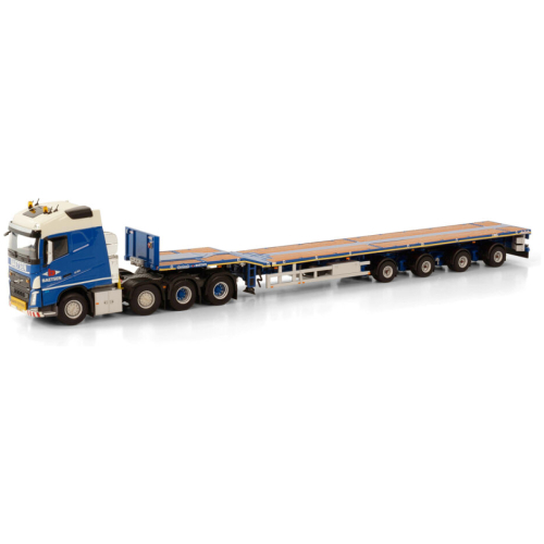 Baetsen; VOLVO FH4 8X4 GLOBETROTTER NOOTEBOOM TELESTEP - 4 AXLE