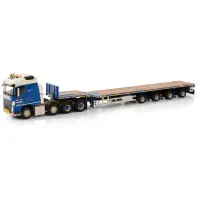 Baetsen; VOLVO FH4 8X4 GLOBETROTTER NOOTEBOOM TELESTEP - 4 AXLE
