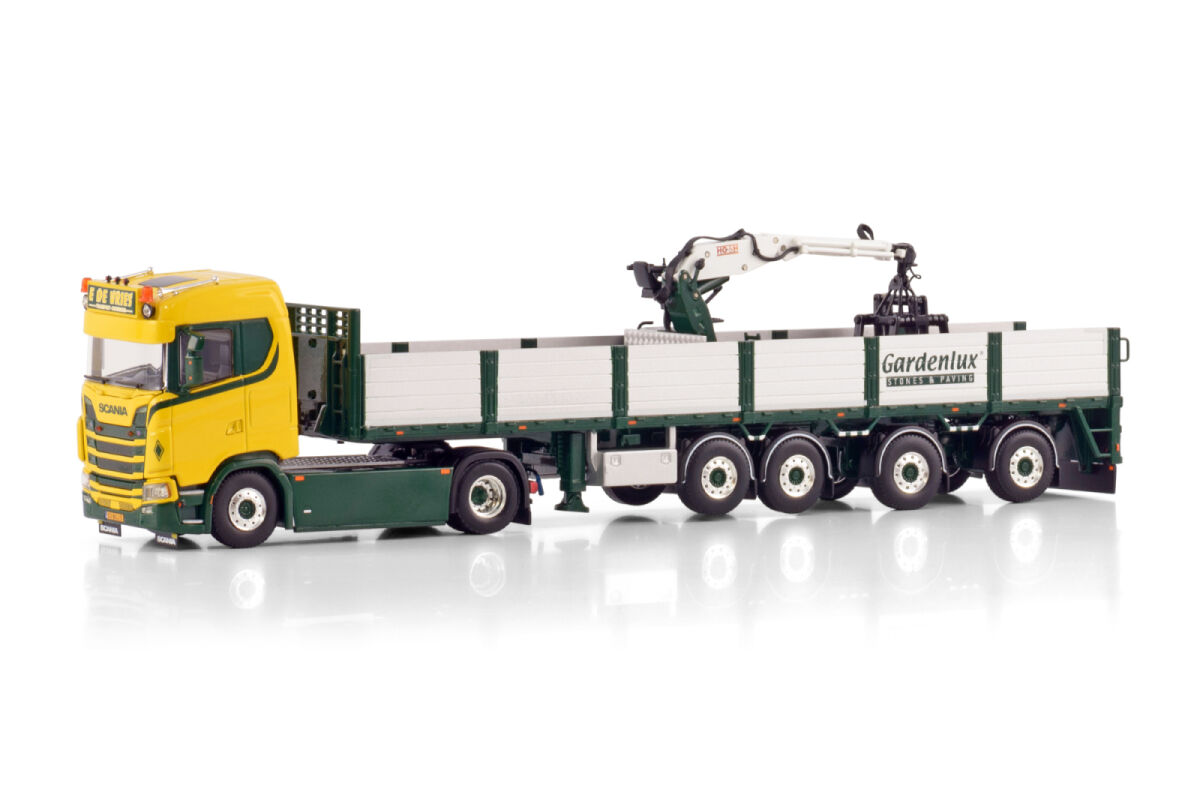 E. de Vries; SCANIA S NORMAL CS20N 4X2 BRICK TRAILER - 4 AXLE