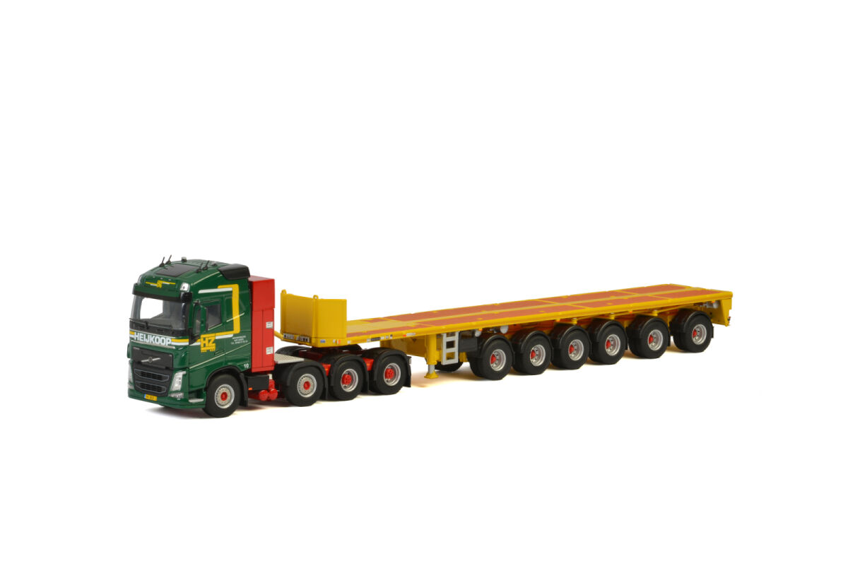 Heijkoop; VOLVO FH4 GLOBETROTTER 8x4 BALLAST TRAILER - 6 AXLE