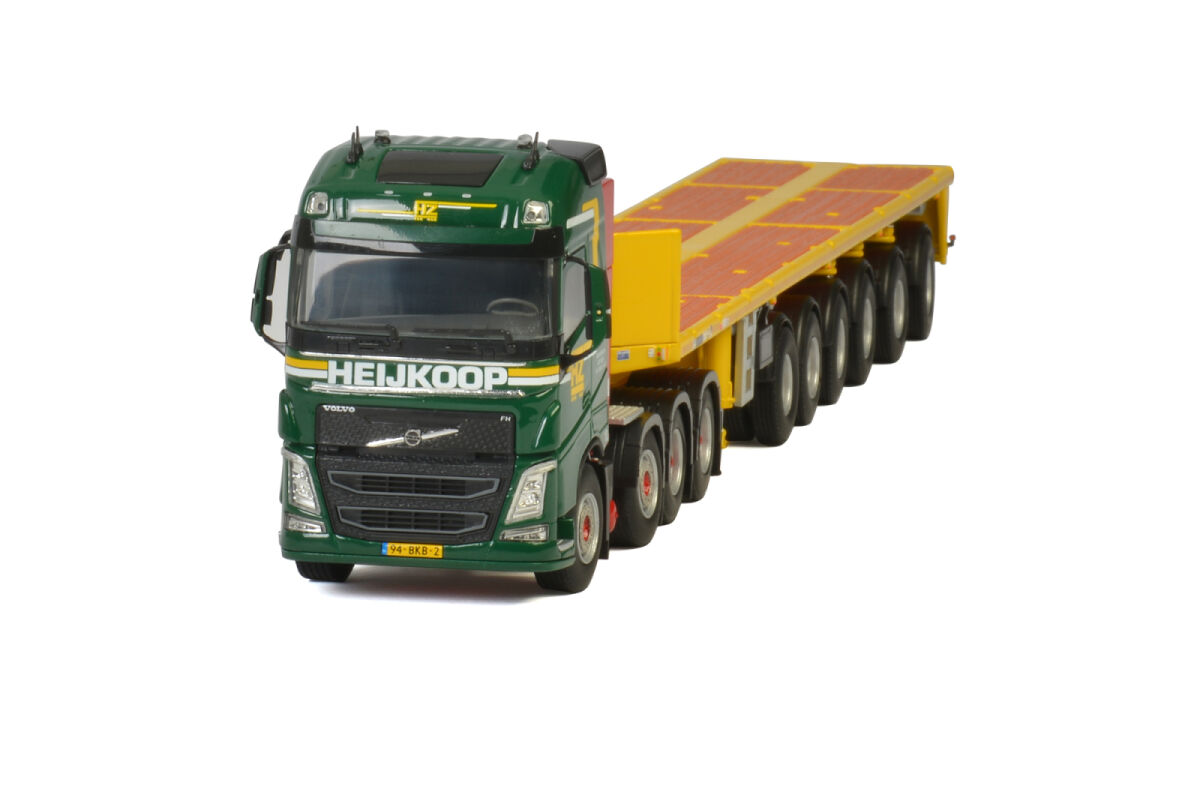 Heijkoop; VOLVO FH4 GLOBETROTTER 8x4 BALLAST TRAILER - 6 AXLE