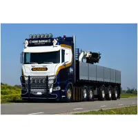 Henri Bauman; SCANIA S NORMAL CS20N 6X2 TAG AXLE BRICK TRAILER - 3 AXLE
