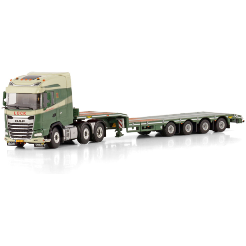 Lock Transport; DAF XG 6X2 TWIN STEER SEMI LOW LOADER - 4 AXLE