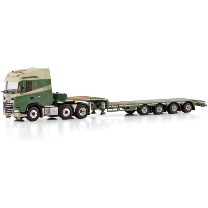 Lock Transport; DAF XG 6X2 TWIN STEER SEMI LOW LOADER - 4 AXLE