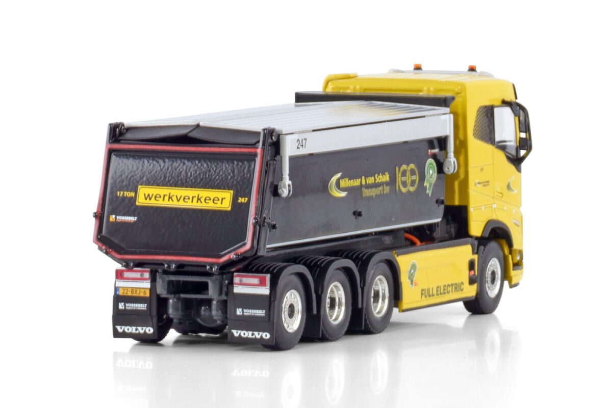 Millenaar En Van Schaik Transport Volvo Fh5 Sleeper Cab Electric 8x4 Tipper Truck 3
