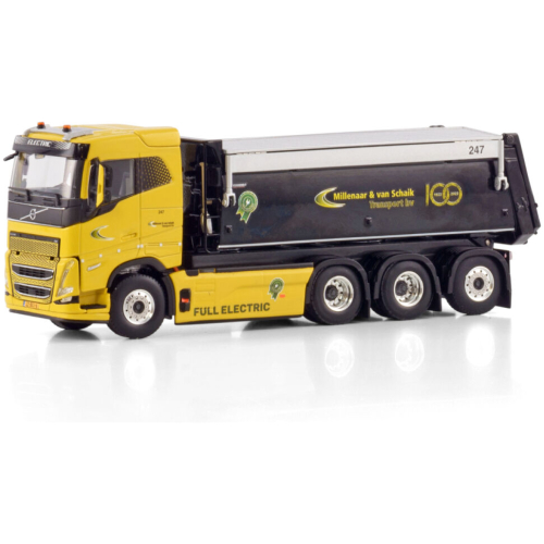 Millenaar En Van Schaik Transport Volvo Fh5 Sleeper Cab Electric 8x4 Tipper Truck