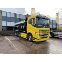 Millenaar en van Schaik Transport; VOLVO FH5 SLEEPER CAB ELECTRIC 8X4 TIPPER TRUCK