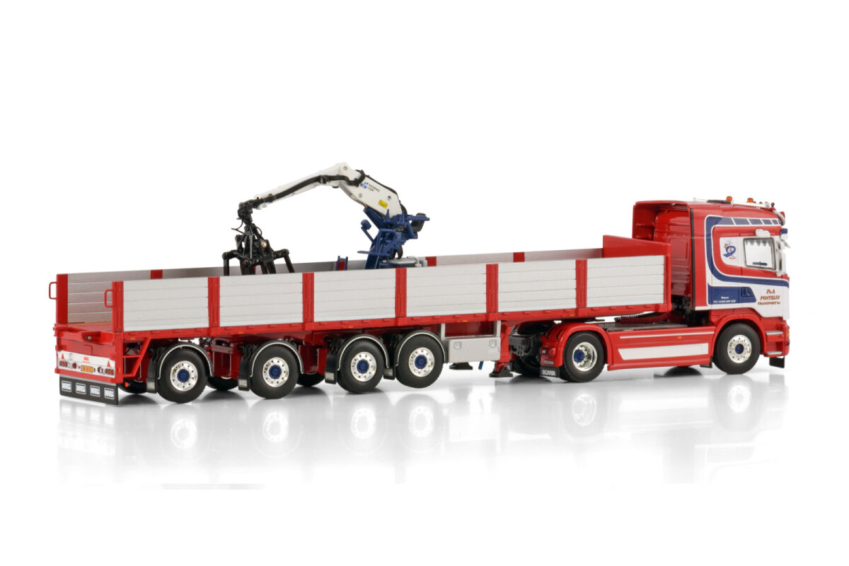 P&A Fonteijn; SCANIA STREAMLINE HIGHLINE 4X2 BRICK TRAILER - 4 AXLE - Afbeelding 6