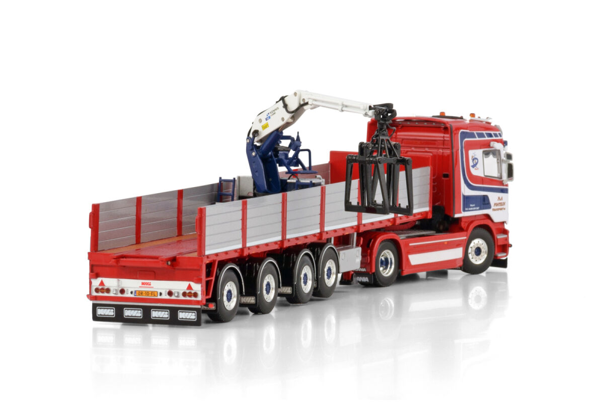 P&A Fonteijn; SCANIA STREAMLINE HIGHLINE 4X2 BRICK TRAILER - 4 AXLE - Afbeelding 5