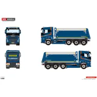 Ploegam; VOLVO FH5 SLEEPER CAB ELECTRIC TIPPER TRUCK 8X4