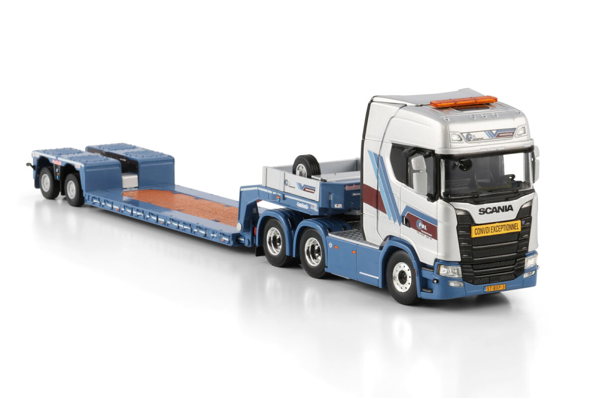 Pol Transport; SCANIA S HIGHLINE CS20H 6X4 EURO PX LOW LOADER - 2 AXLE