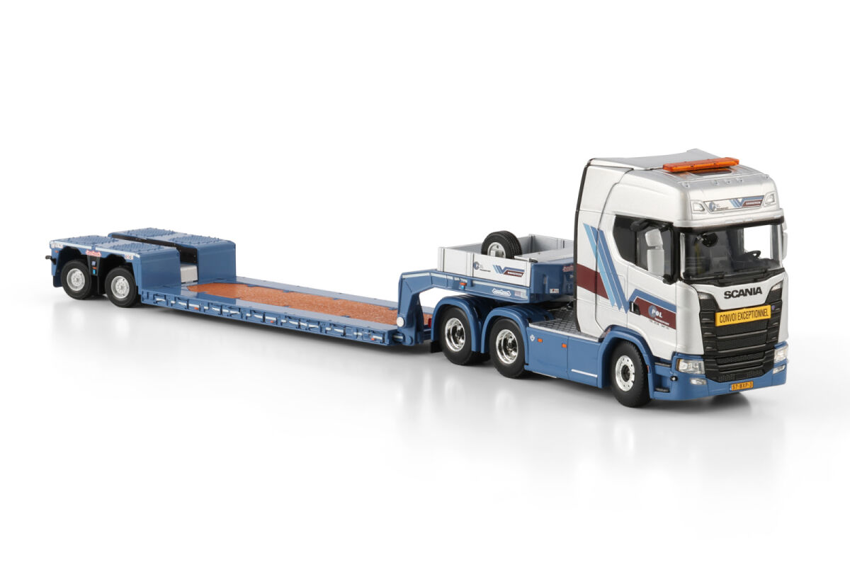 Pol Transport; SCANIA S HIGHLINE CS20H 6X4 EURO PX LOW LOADER - 2 AXLE
