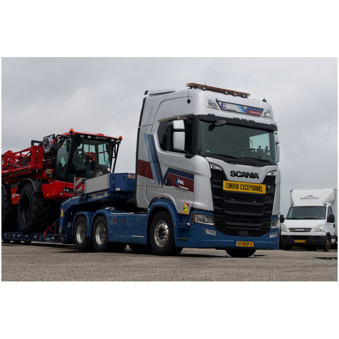 Pol Transport; SCANIA S HIGHLINE CS20H 6X4 EURO PX LOW LOADER - 2 AXLE