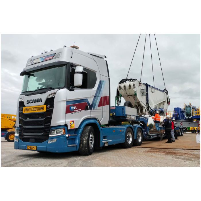 Pol Transport; SCANIA S HIGHLINE CS20H 6X4 EURO PX LOW LOADER - 2 AXLE