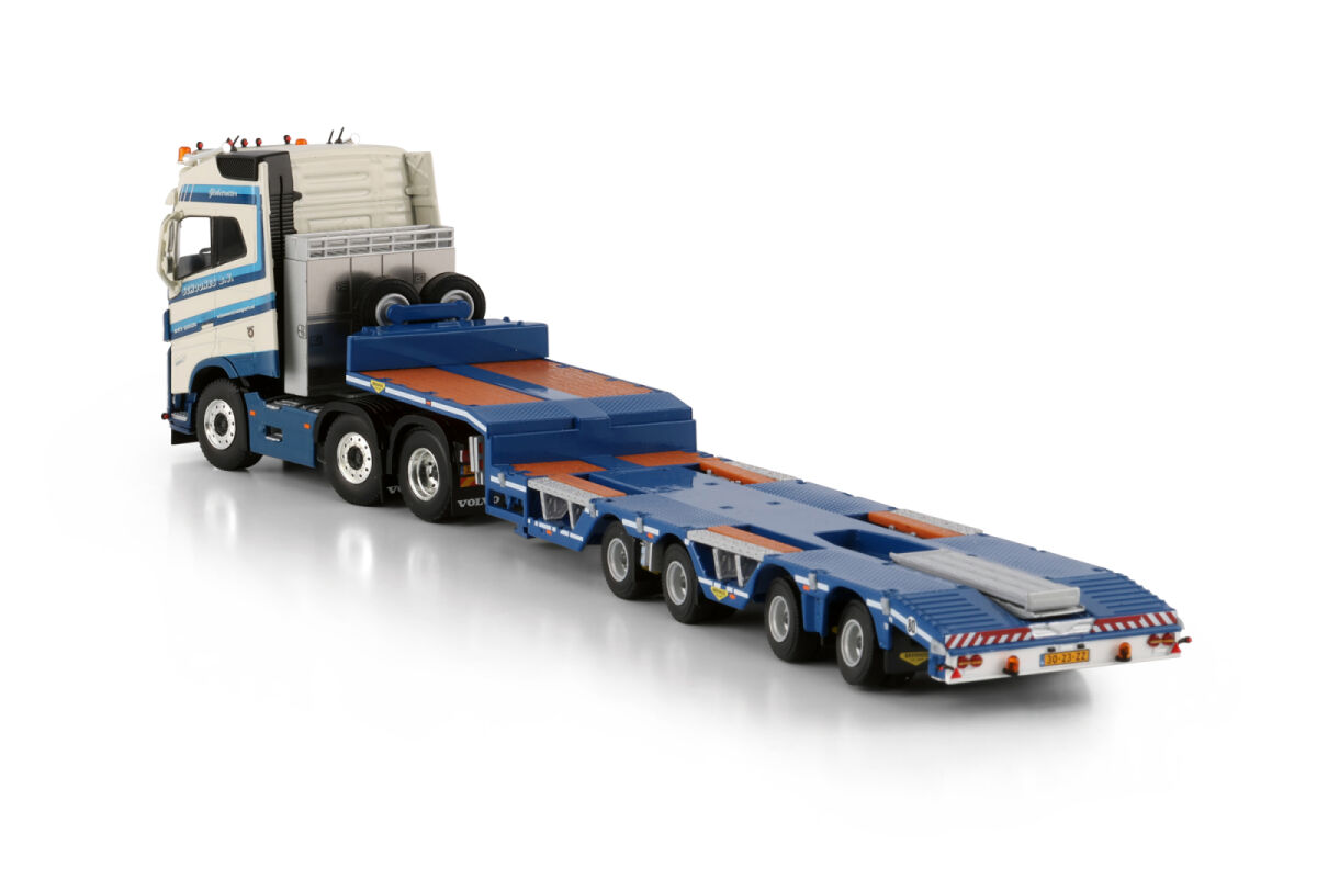 Schoones Bv Volvo Fh5 Globetrotter 6x2 Twin Steer Semi Wheel Well Low Loader 4 Axle 3