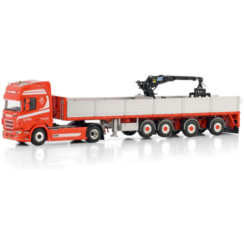 Transportbedrijf H.J. Smits; SCANIA R HIGHLINE CR20H 4X2 BRICK TRAILER - 4 AXLE