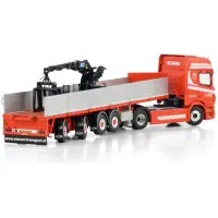 Transportbedrijf H.J. Smits; SCANIA R HIGHLINE CR20H 4X2 BRICK TRAILER - 4 AXLE