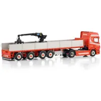Transportbedrijf H.J. Smits; SCANIA R HIGHLINE CR20H 4X2 BRICK TRAILER - 4 AXLE