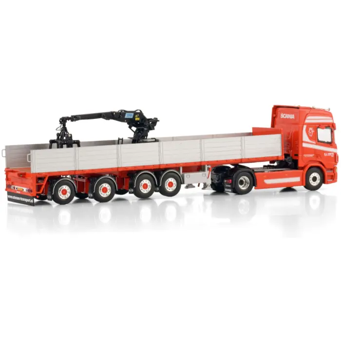 Transportbedrijf H.J. Smits; SCANIA R HIGHLINE CR20H 4X2 BRICK TRAILER - 4 AXLE