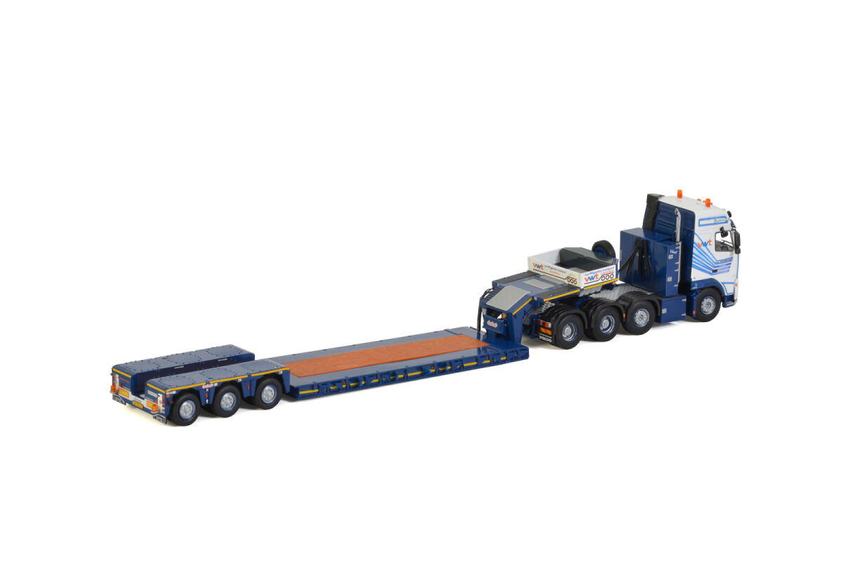 Van Wijgerden Transport; VOLVO FH2 GLOBETROTTER 8X4 LOW LOADER - 3 AXLE