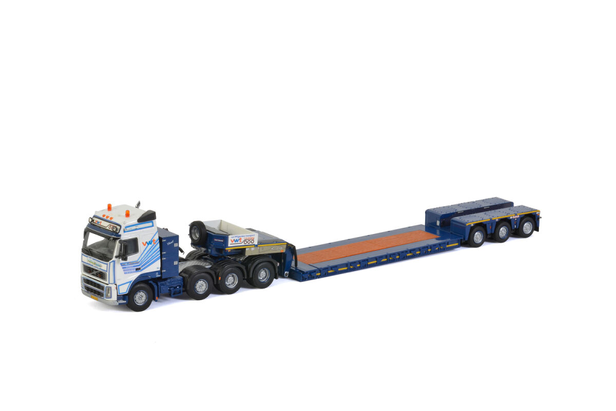 Van Wijgerden Transport; VOLVO FH2 GLOBETROTTER 8X4 LOW LOADER - 3 AXLE