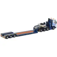Van Wijgerden Transport; VOLVO FH2 GLOBETROTTER 8X4 LOW LOADER - 3 AXLE