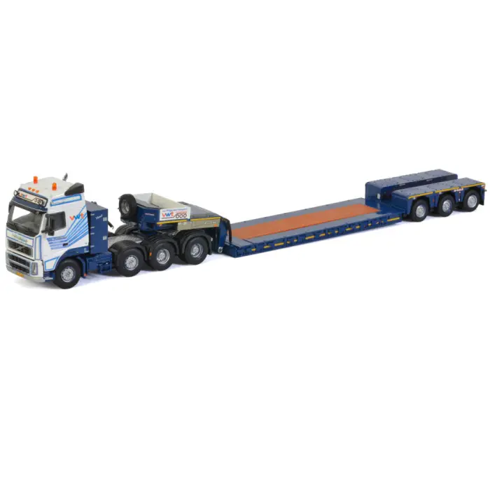Van Wijgerden Transport; VOLVO FH2 GLOBETROTTER 8X4 LOW LOADER - 3 AXLE