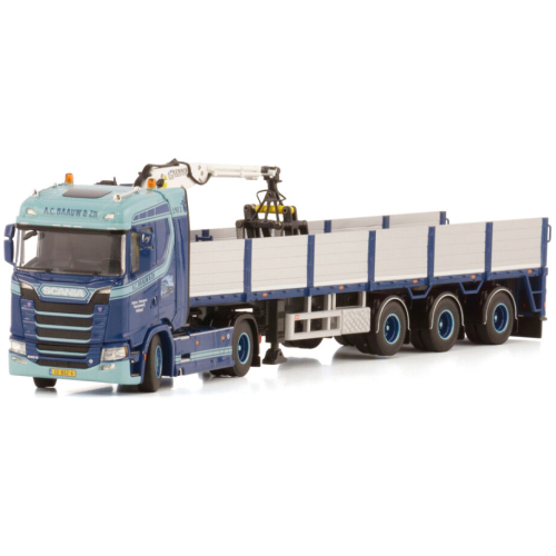 A.C. Baauw; SCANIA S NORMAL CS20N 4X2 BRICK TRAILER - 3 AXLE