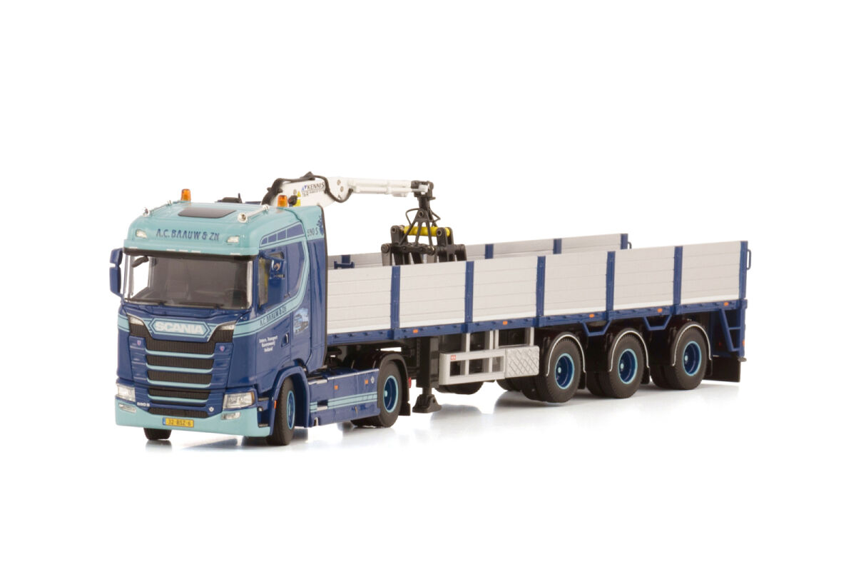 A.C. Baauw; SCANIA S NORMAL CS20N 4X2 BRICK TRAILER - 3 AXLE