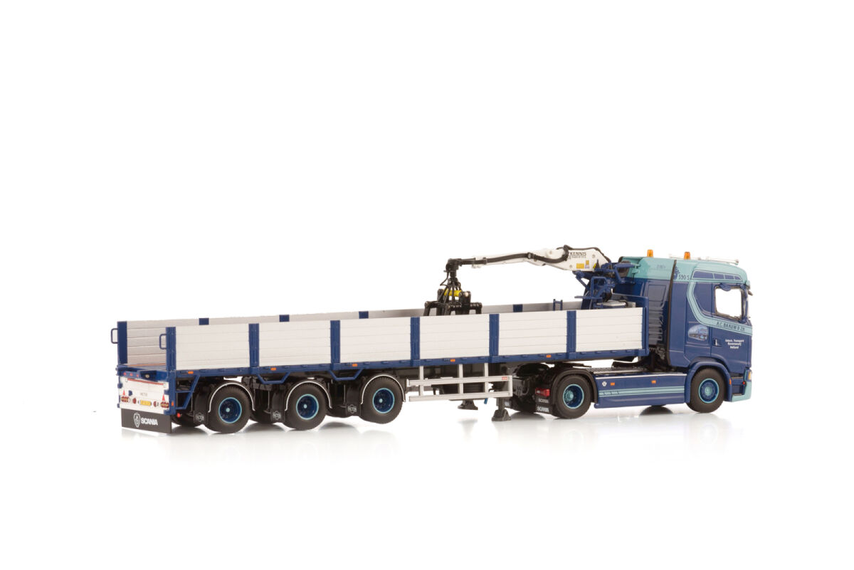 A.C. Baauw; SCANIA S NORMAL CS20N 4X2 BRICK TRAILER - 3 AXLE