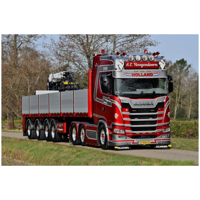 A.E. Hoogendoorn Scania Brick trailer (580)