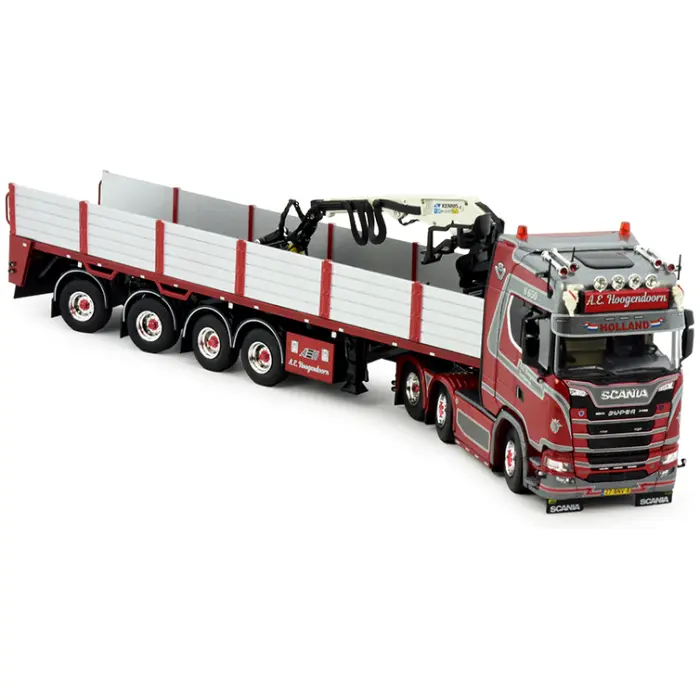 A.E. Hoogendoorn Scania Brick trailer (580)