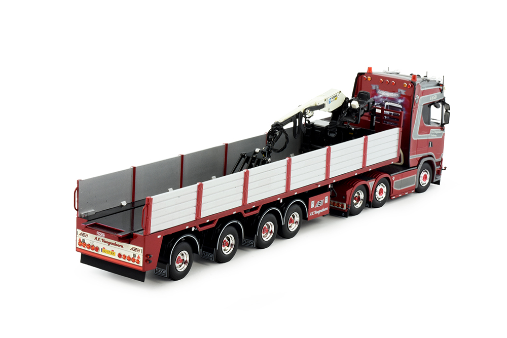 A.E. Hoogendoorn; Scania S580 Brick trailer