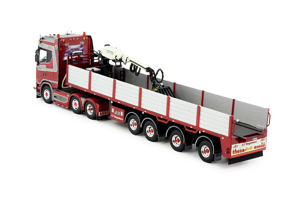 A.E. Hoogendoorn; Scania S580 Brick trailer