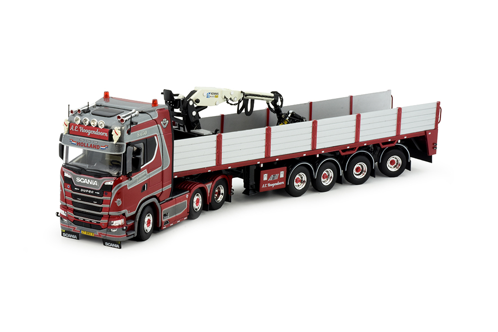 A.E. Hoogendoorn; Scania S580 Brick trailer