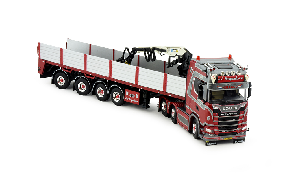 A.E. Hoogendoorn; Scania S580 Brick trailer