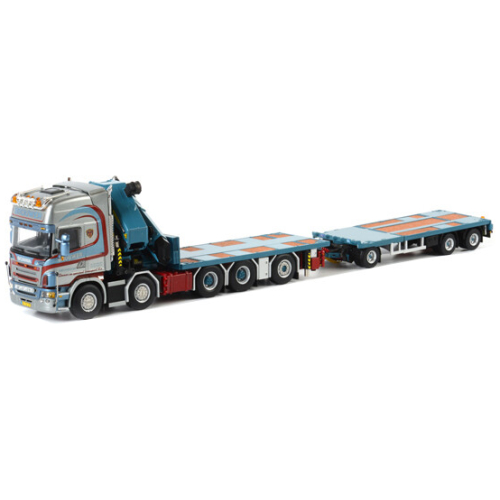 Brouwer's Scania R(5) Topline Palfinger 150 ton10x6 Aanhanger