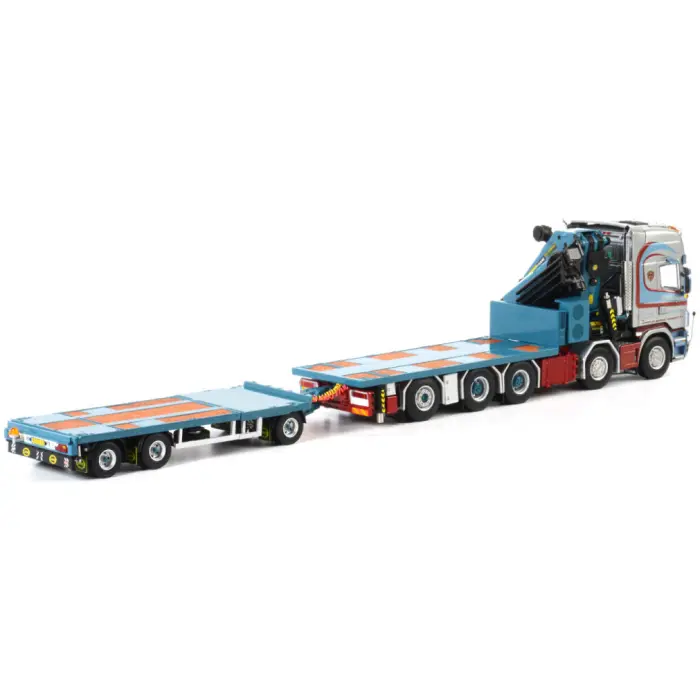 Brouwer's Scania R(5) Topline Palfinger 150 ton10x6 Aanhanger