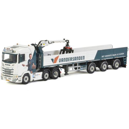 Gebr. Henken (van der Sanden) Scania S Normal I CS20N 6x2 Twin Steer + Brick Trailer - 3AXLE