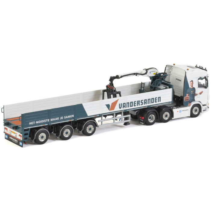 Gebr. Henken (van der Sanden) Scania S Normal I CS20N 6x2 Twin Steer + Brick Trailer - 3AXLE