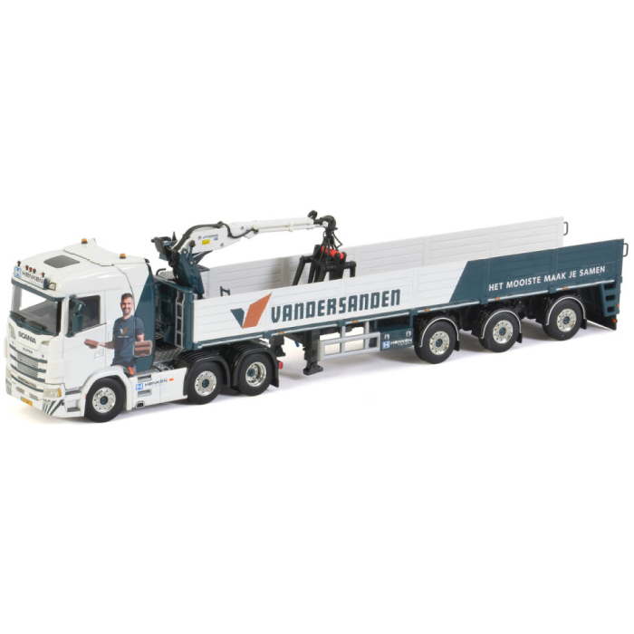 Gebr. Henken (van der Sanden) Scania S Normal I CS20N 6x2 Twin Steer + Brick Trailer - 3AXLE