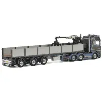 Gerard Serné's  Scania R Normal CR20N 6x2 Twin Steer + brick trailer - 3 Axle