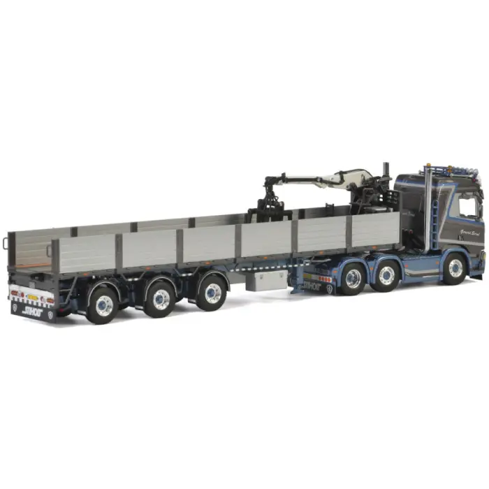 Gerard Serné's  Scania R Normal CR20N 6x2 Twin Steer + brick trailer - 3 Axle