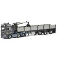 Gerard Serné's  Scania R Normal CR20N 6x2 Twin Steer + brick trailer - 3 Axle