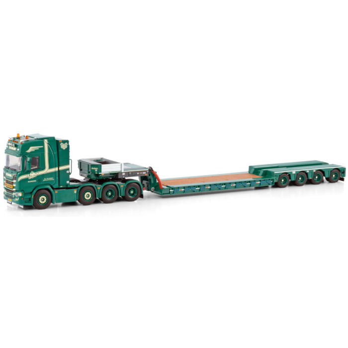 GL DE HAAN; SCANIA R HIGHLINE CR20H 8X4 + LOW LOADER EURO 4 AXLE