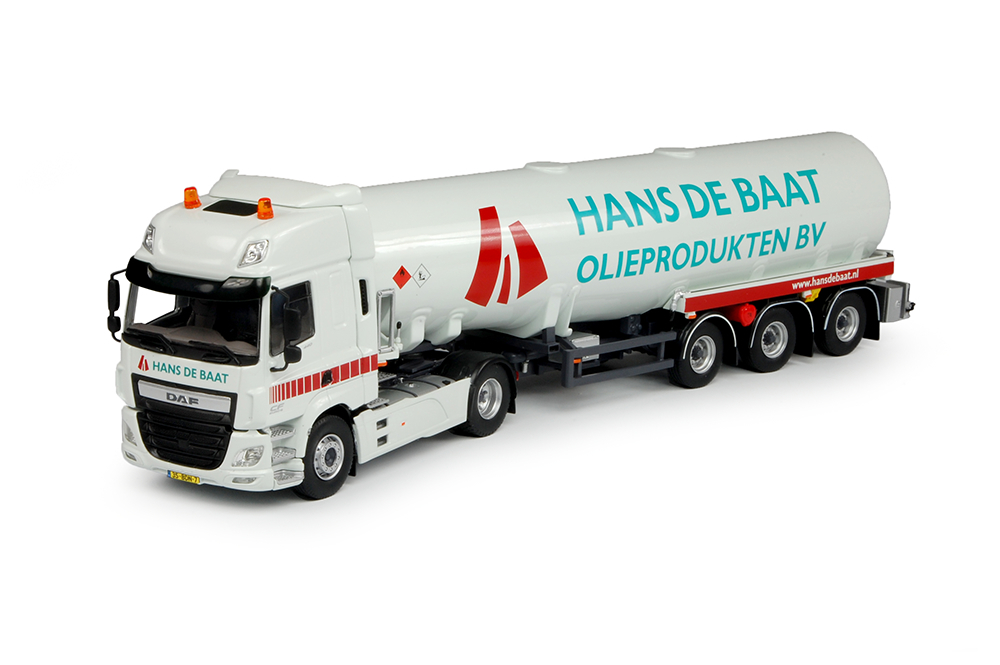 Hans de Baat DAF CF Space Cab met Tankwagen