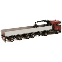 Jaco Stam DAF XF SPACE CAB MY2017 4X2 + BRICK TRAILER - 4 AXLE - Afbeelding 3